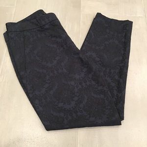 Zara navy blue and black dress pants